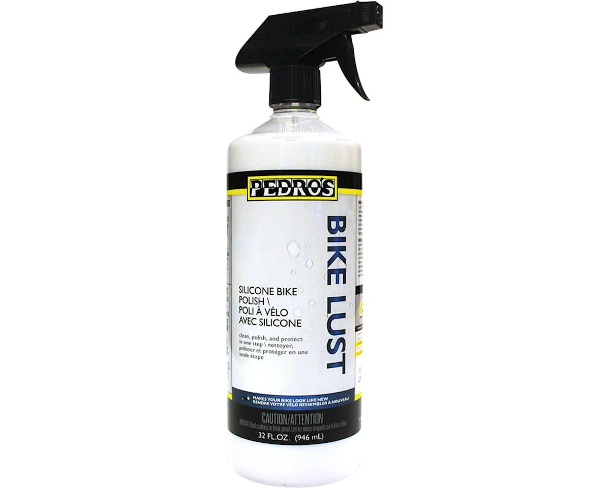 Pedro's Bike Lust Silicone Bike Polish & Cleaner (Spray Bottle) (32oz)
